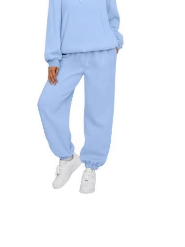 Damen nan lässige Jogginghose mit hohem Bund elastischen Knöchelabschlüssen und weichem Fleecefutter Shop Nory