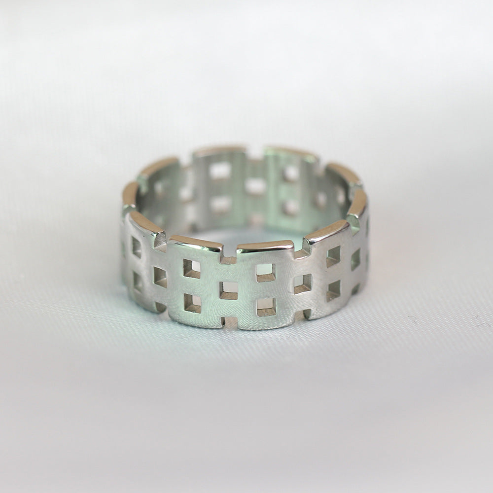 Herren Ring mit modernem, offenem Design Shop Nory