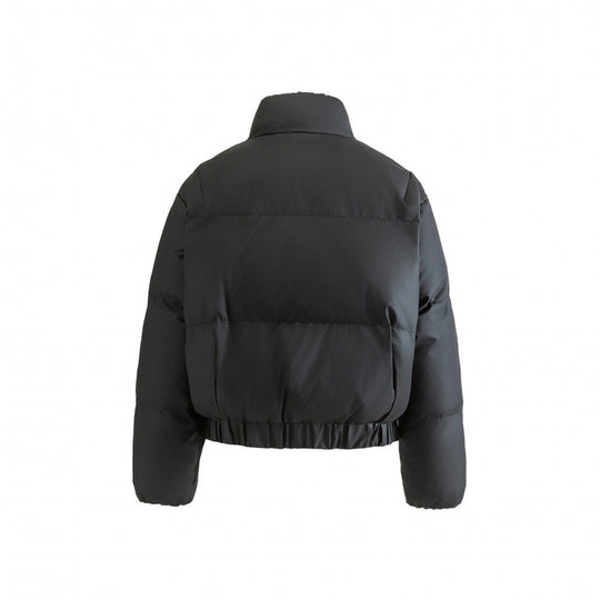 Damen Gekürzte Puff‑Steppjacke mit hohem Stehkragen, elastischem Bund und verdeckter Reißverschlussleiste Shop Nory