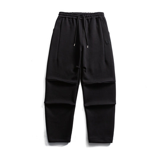 Herren Tapered Jogginghose mit elastischem Bund und Knie-Paneelen Shop Nory