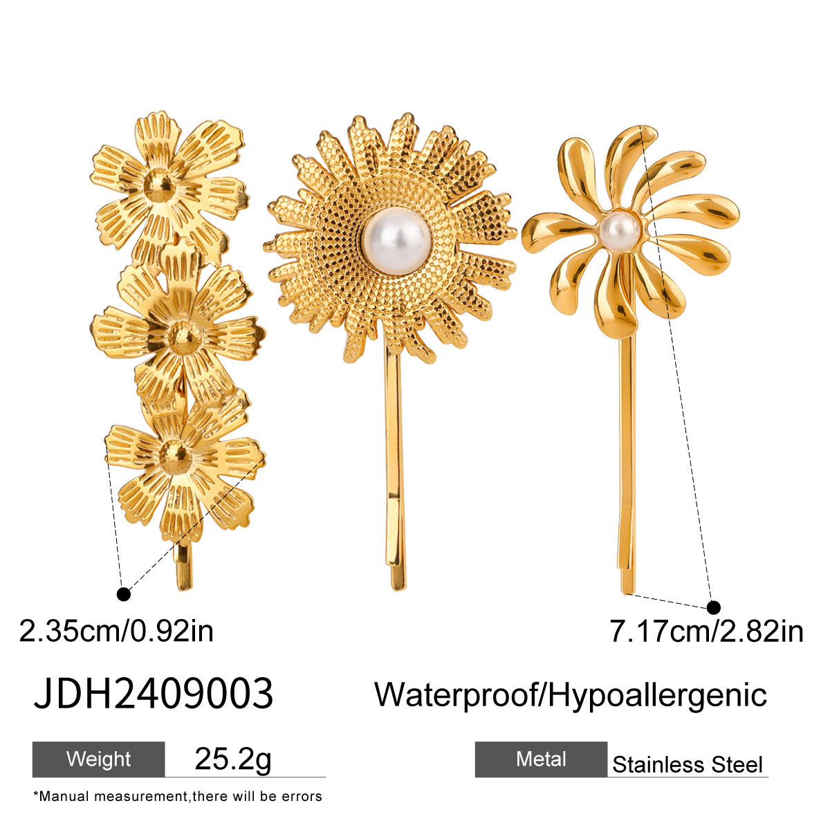 Damen Haarschmuck mit maritimen Muschelmotiven und hypoallergener Edelstahlverarbeitung Shop Nory