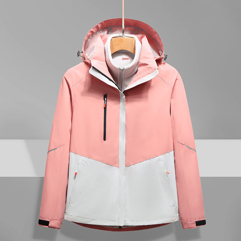 Herren Softshell-Outdoorjacke mit Kapuze, wind- und wasserdicht Shop Nory