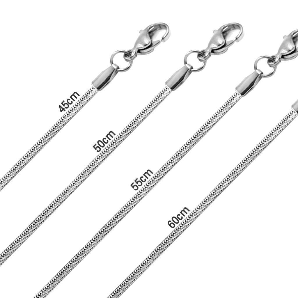 Damen Edelstahl Halskette mit elegantem Kettendesign und verstellbarem Verschluss Shop Nory