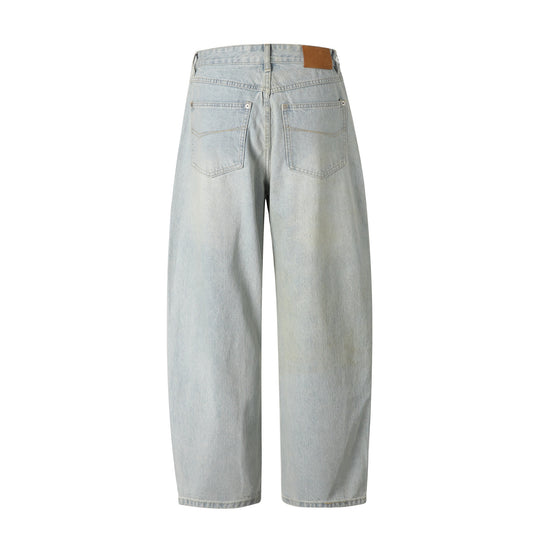 Damen Hochtaillierte Straight‑Leg Jeans mit weitem Bein Shop Nory