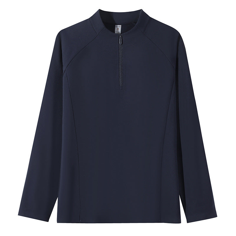 Damen Sportliches Langarmshirt mit Reißverschluss Shop Nory