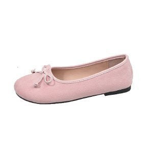 Damen Ballerinas mit feiner Schleifenapplikation