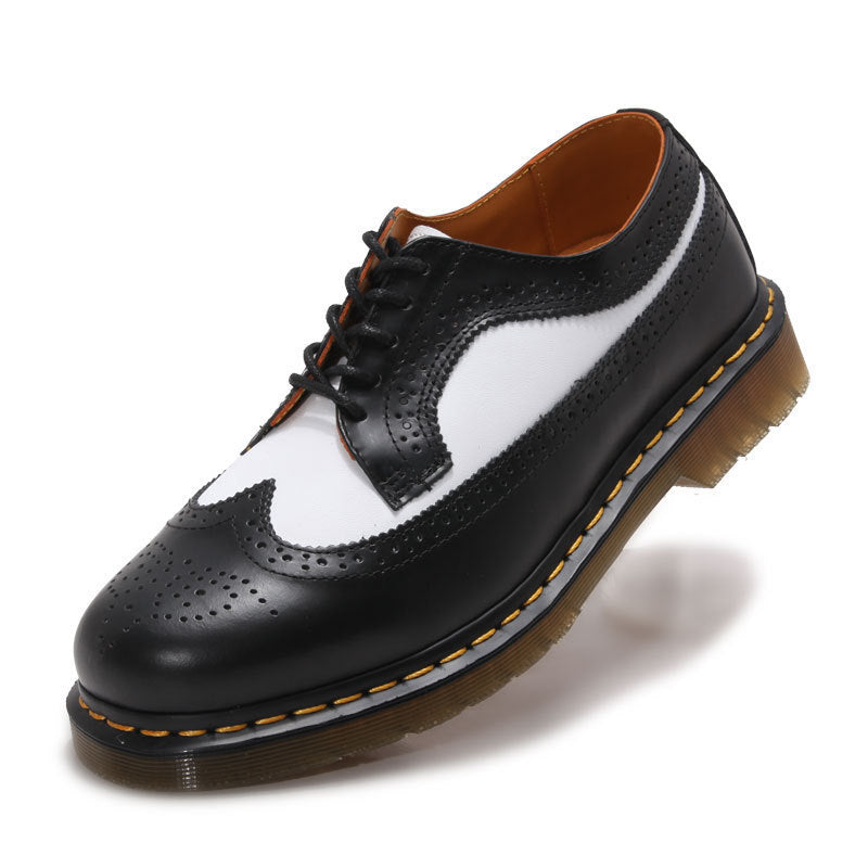 Herren klassische Brogue Derby Schnürschuhe mit gepolsterter Luftsohle Shop Nory