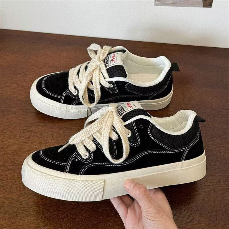 Damen Retro-Lifestyle-Sneaker mit atmungsaktivem Obermaterial und dämpfender Sohle
