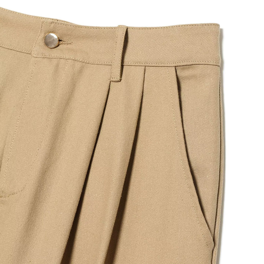 Damen Weite High-Waist Bundfaltenhose Shop Nory