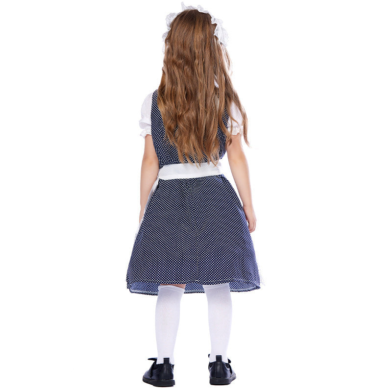 Damen nan traditionelles Dirndlkleid mit Spitzenbluse und bestickter Tüllschürze Shop Nory