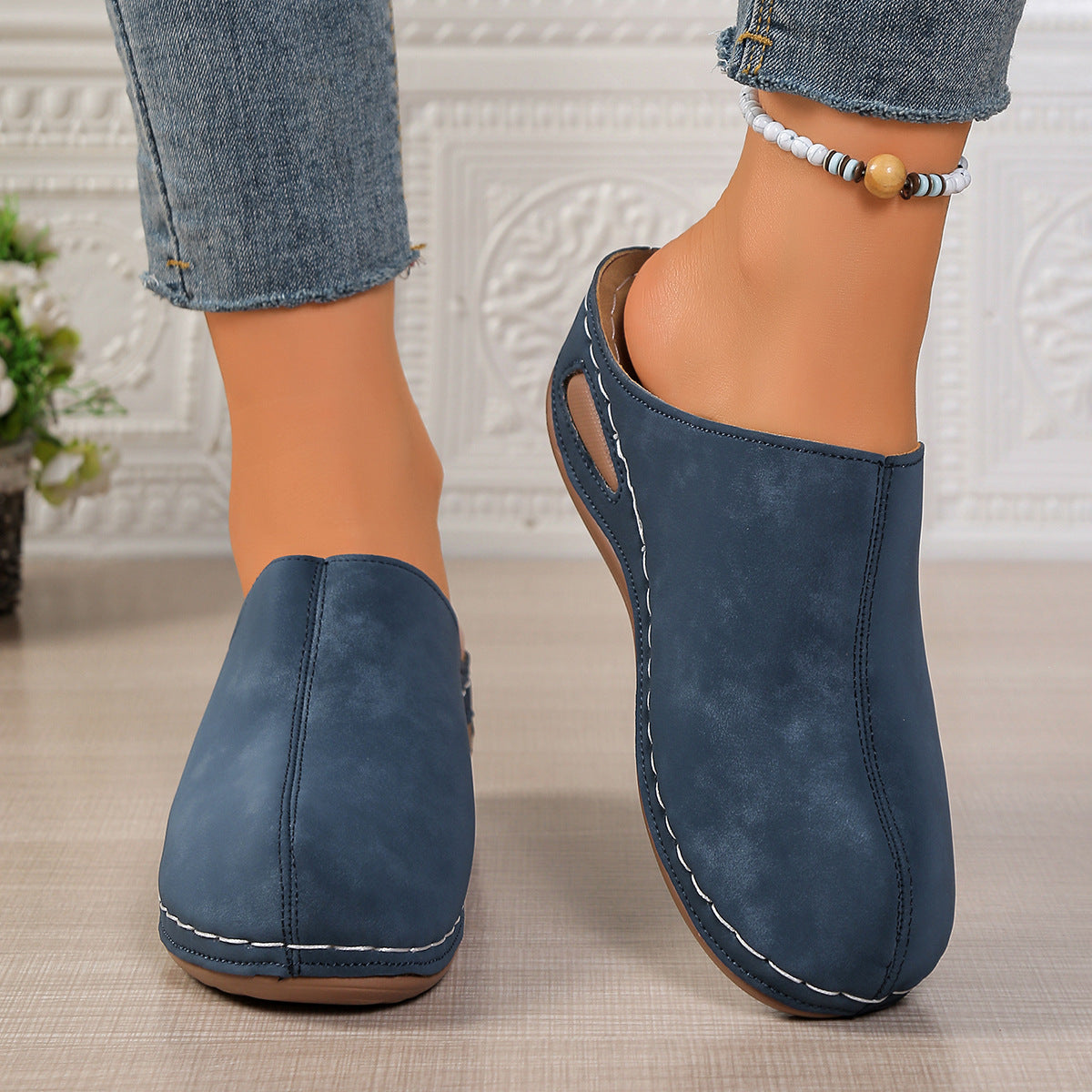 Damen Bequeme Clogs mit ergonomischem Design und atmungsaktiver Sohle