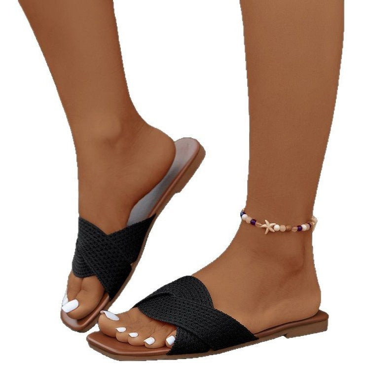 Damen Bequeme Riemchen-Sandalen