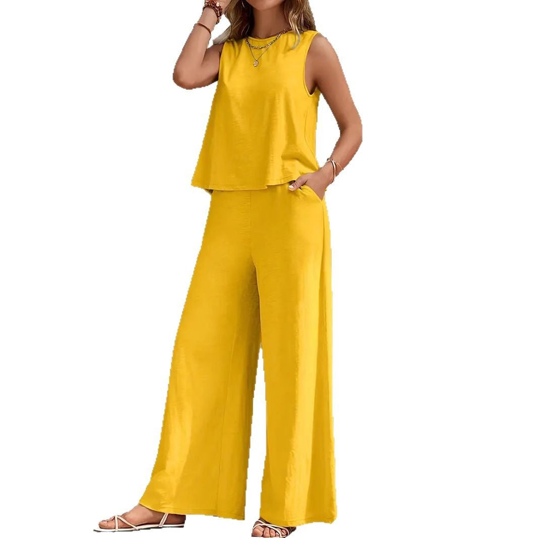 Damen Komfortables und elegantes Loungeset mit weitem Schnitt