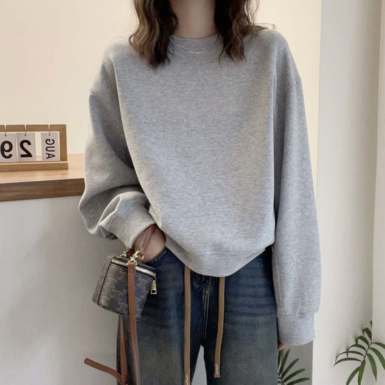 Damen Oversized Sweatshirt mit Kordelzug Shop Nory