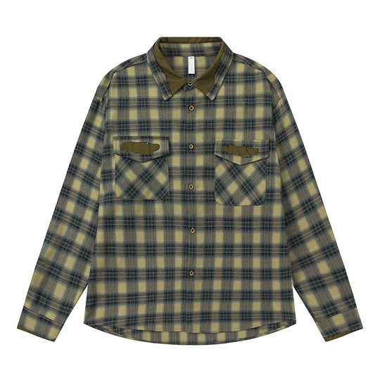 Herren Kastiges Flanellhemd mit gerundetem Saum, aufgesetzten Brustklappen und soften Struktur Shop Nory