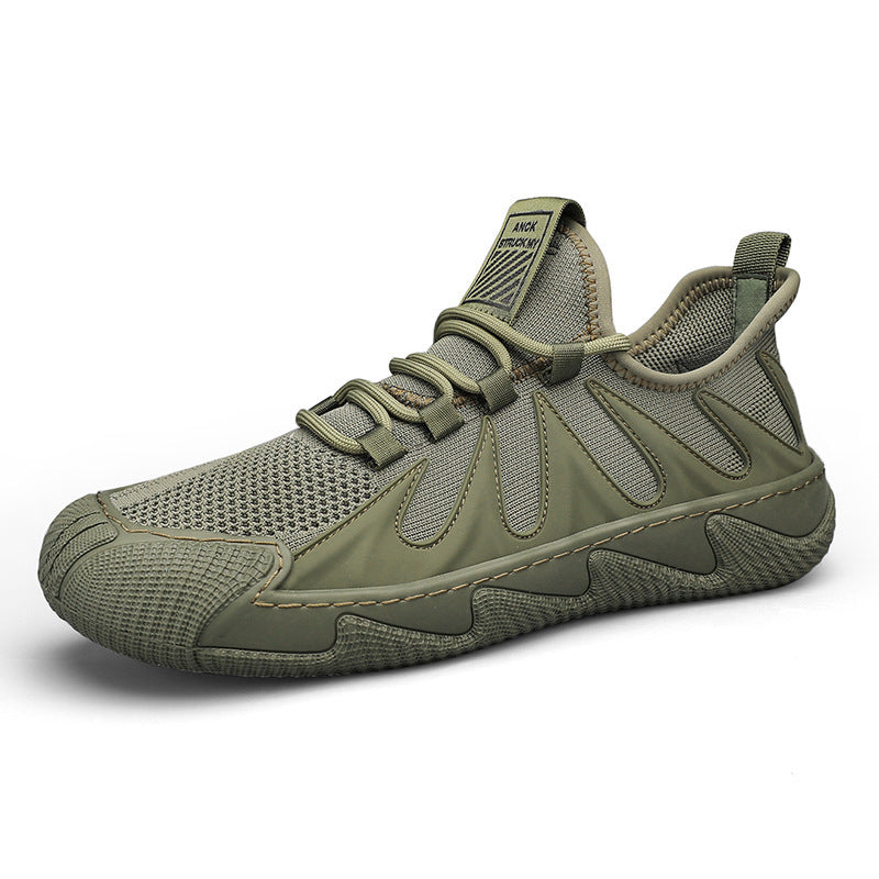 Herren atmungsaktive Strick‑Sneaker mit verstärkter Zehenkappe, gepolstertem Komfortfußbett und griffiger Gummilaufsohle Shop Nory