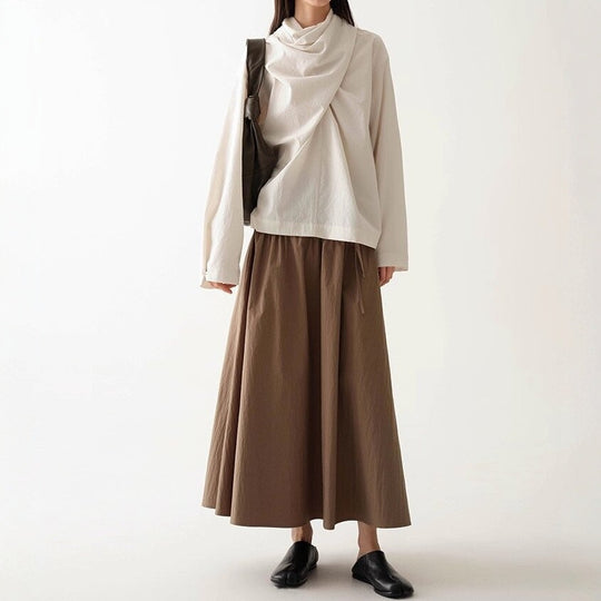 Damen Innovative Oversized Bluse Shop Nory