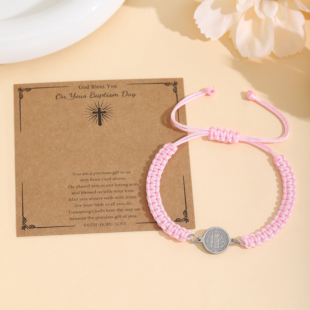 Damen Schutzamulett Armband mit verstellbarem Knoten Shop Nory