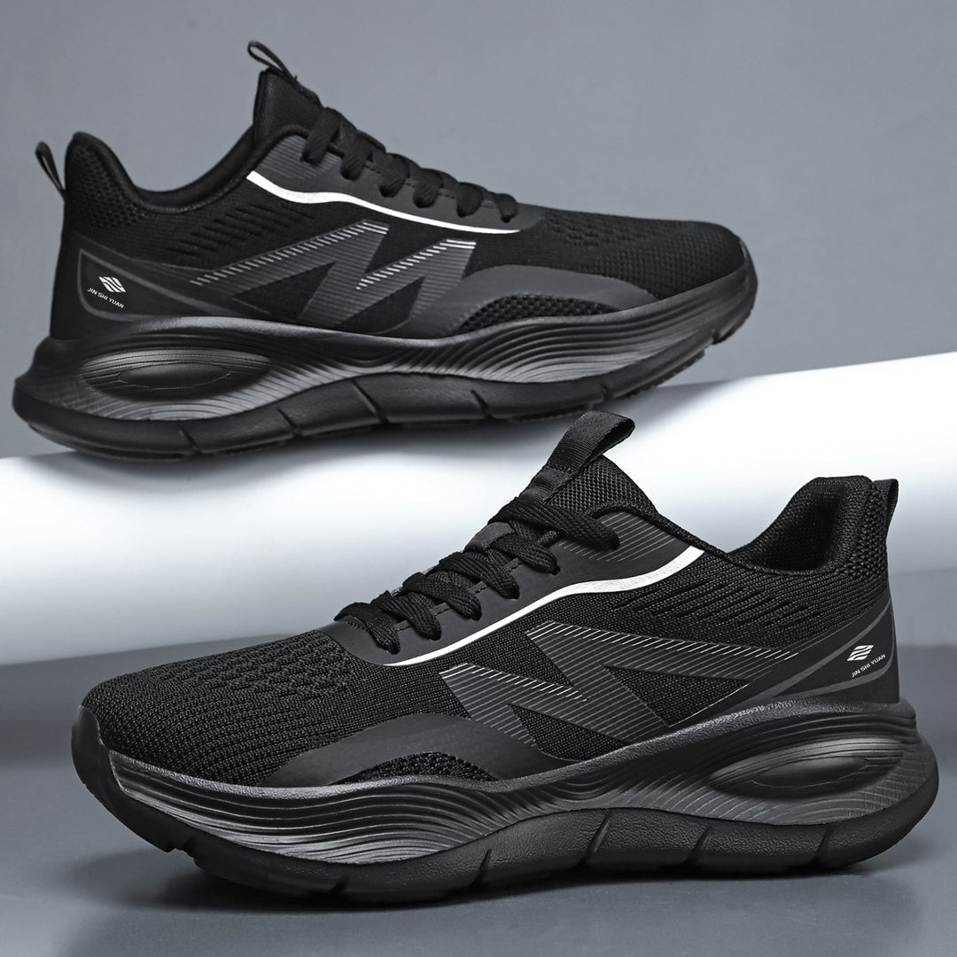 Damen nan Performance-Slip-On Running-Sneaker mit nahtlosem Mesh-Obermaterial, stoßdämpfender Waben-Plateausohle und verstärkter Fersenstütze Shop Nory