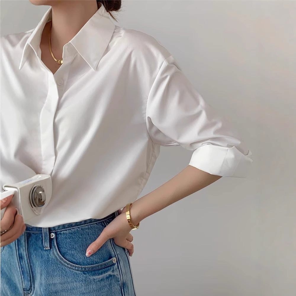 Damen Stilvolle Oversized Bluse Shop Nory