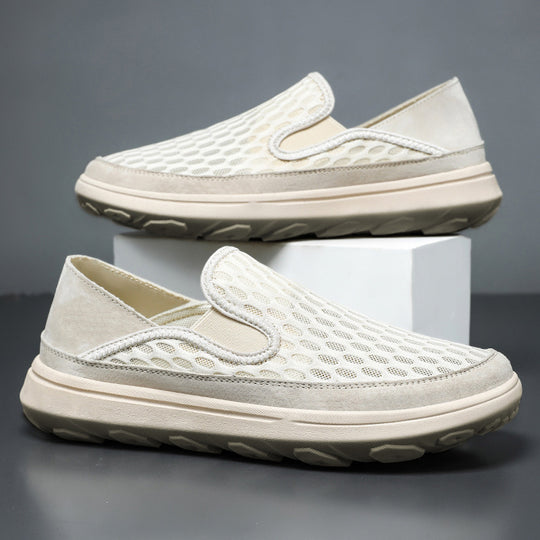 Herren nan atmungsaktiver Mesh-Slip-On Loafer mit elastischen Einsätzen und stoßdämpfender EVA-Sohle Shop Nory