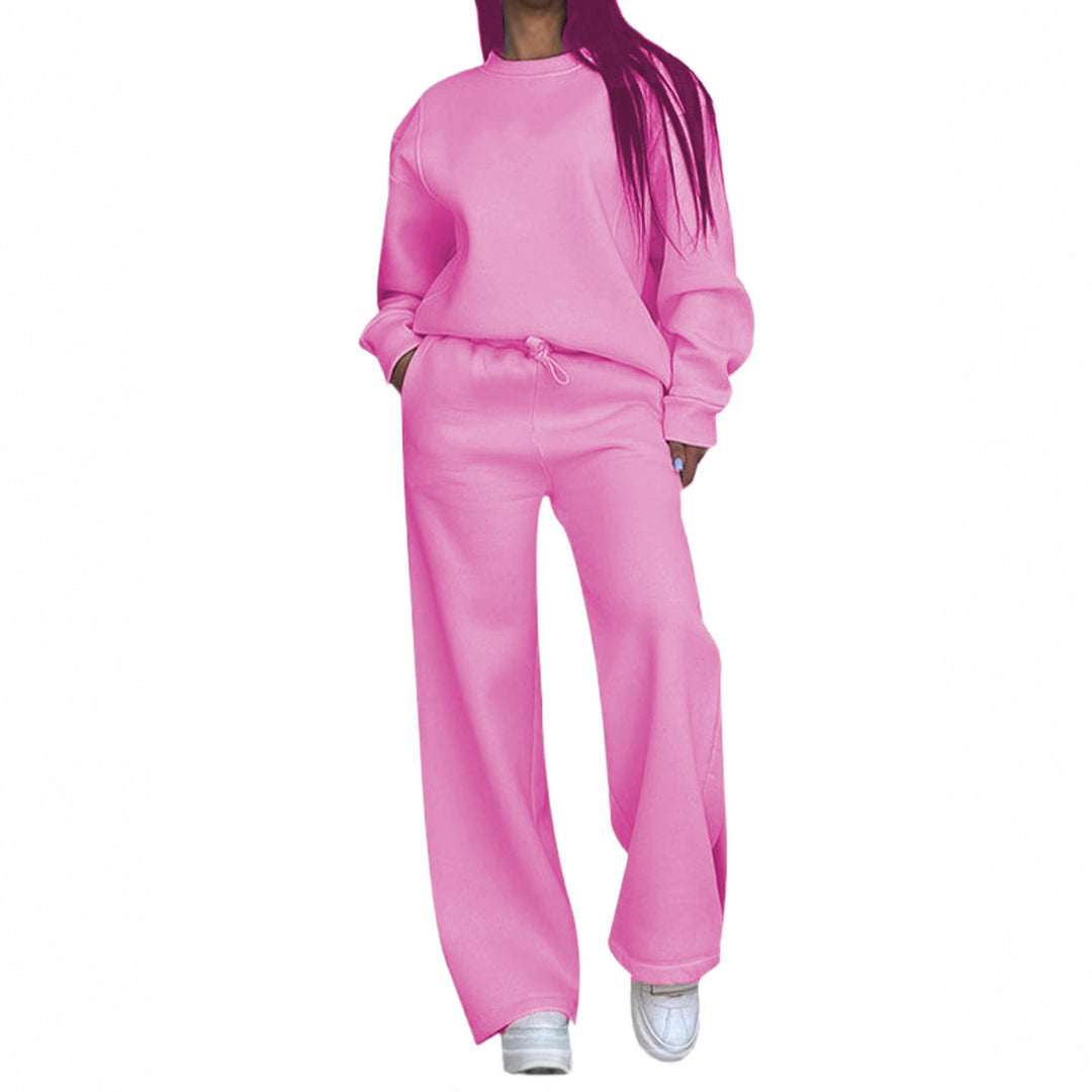 Damen nan lässiges Oversize Sweatshirt und weite Jogginghose Set Shop Nory