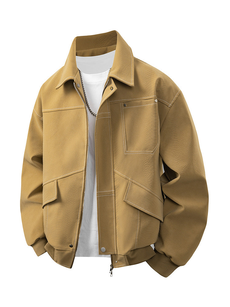 Herren Modische Freizeitjacke mit praktischen Taschen Shop Nory