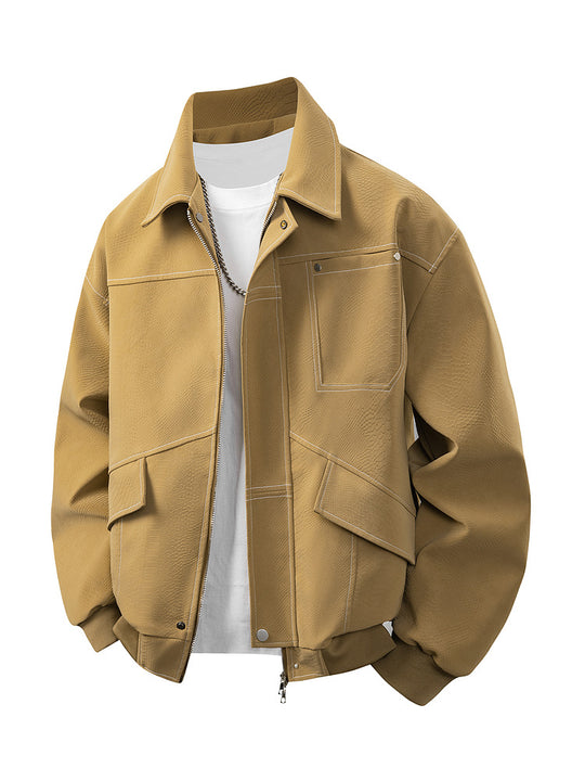 Herren Modische Freizeitjacke mit praktischen Taschen Shop Nory