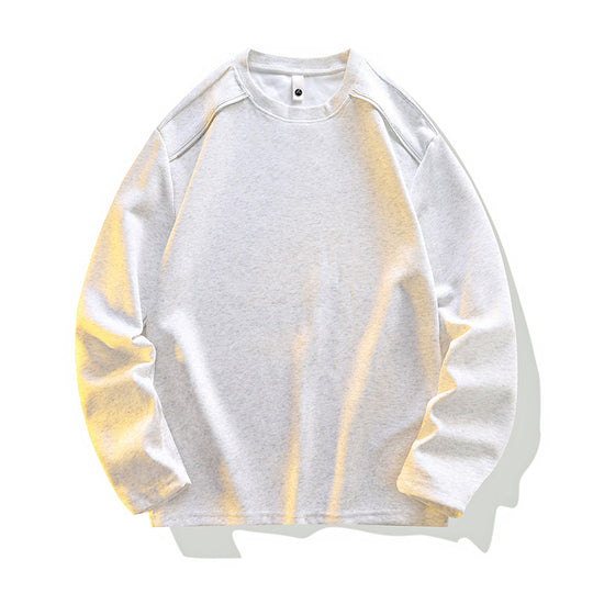 Unisex Oversize Langarm-Sweatshirt mit Raglannähten und Rundhalsausschnitt Shop Nory