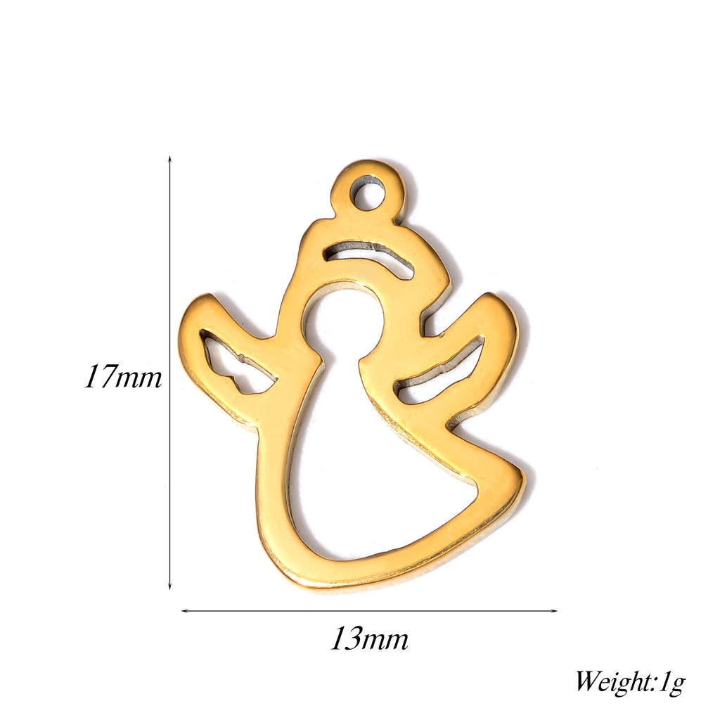 Damen Schmuckanhänger in herzförmigem Design aus Metall Shop Nory