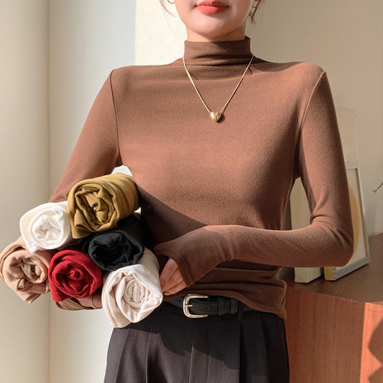 Damen Elegantes Rollkragenoberteil Shop Nory 1787620582
