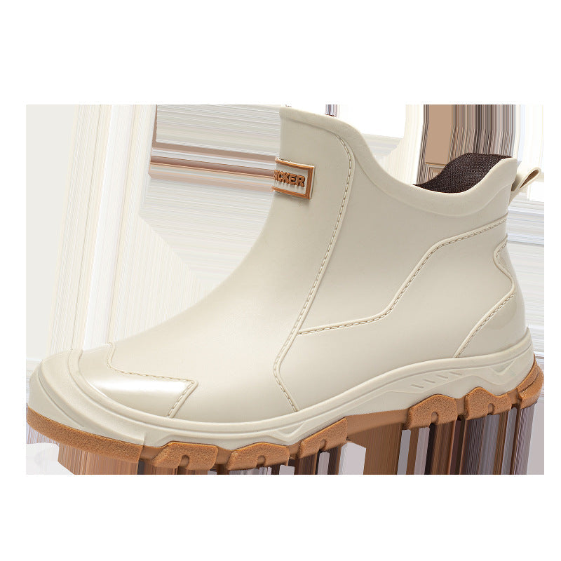 Herren Gummistiefel mit rutschfester Sohle und flexiblem Einstieg ShopNory