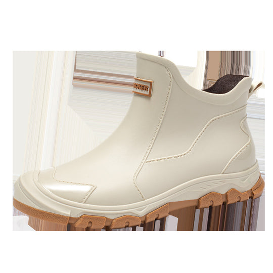 Herren Kurzschaft-Gummistiefel mit rutschfester Profilsohle und verstärkter Zehenkappe Shop Nory
