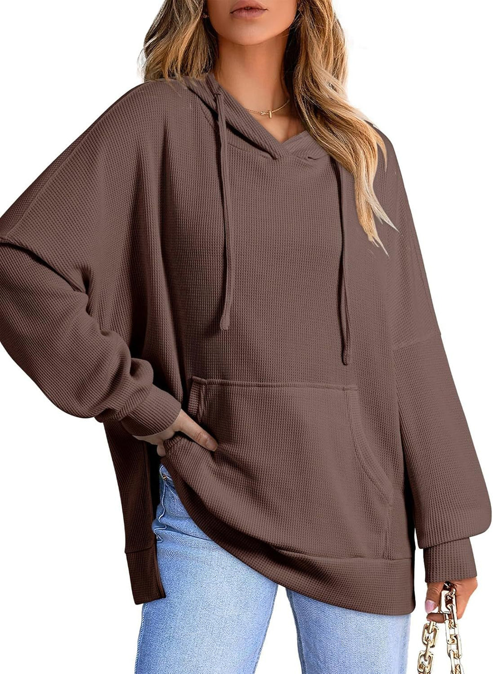 Damen Oversized Kapuzenpullover
