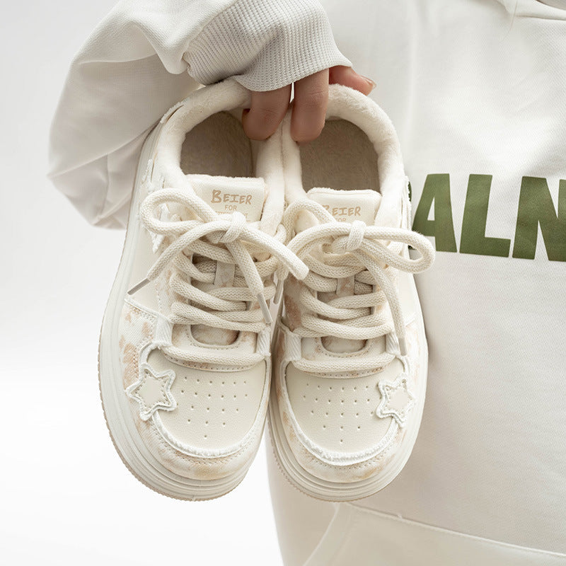 Damen Sneaker mit kuscheligem Innenfutter und flexiblem Sohlenprofil
