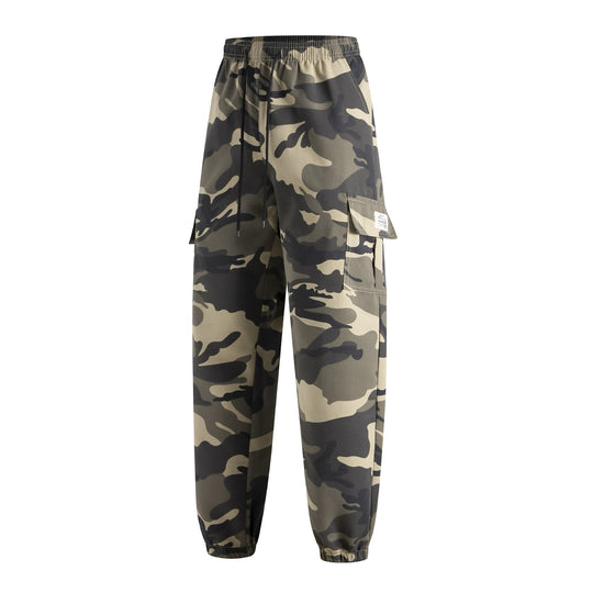 Herren Cargojogginghose mit elastischem Bund, Multifachtaschen & Bündchen Shop Nory