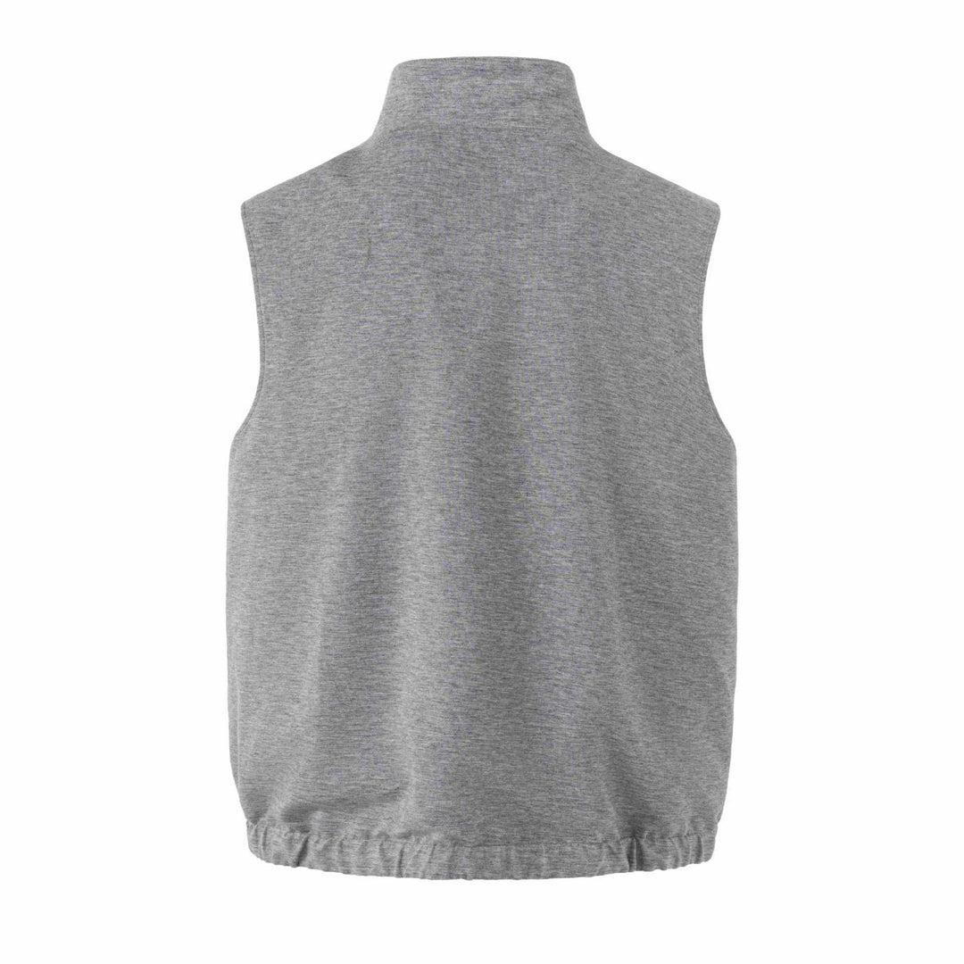 Unisex Wendbare Steppweste mit hohem Stehkragen und elastischem Saum Shop Nory