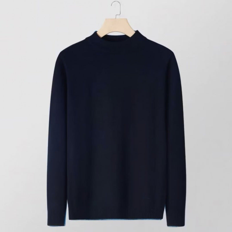 Damen Feinstrick-Stehkragenpullover aus Baumwollmix mit gerippten Bündchen Shop Nory