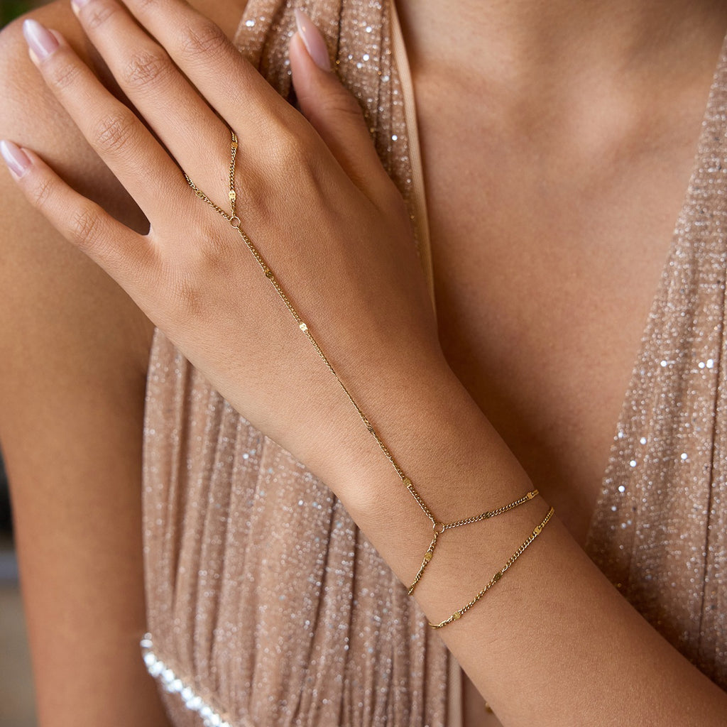 Damen Armband mit elegantem Zirkoniadesign und verstellbarem Verschluss Shop Nory