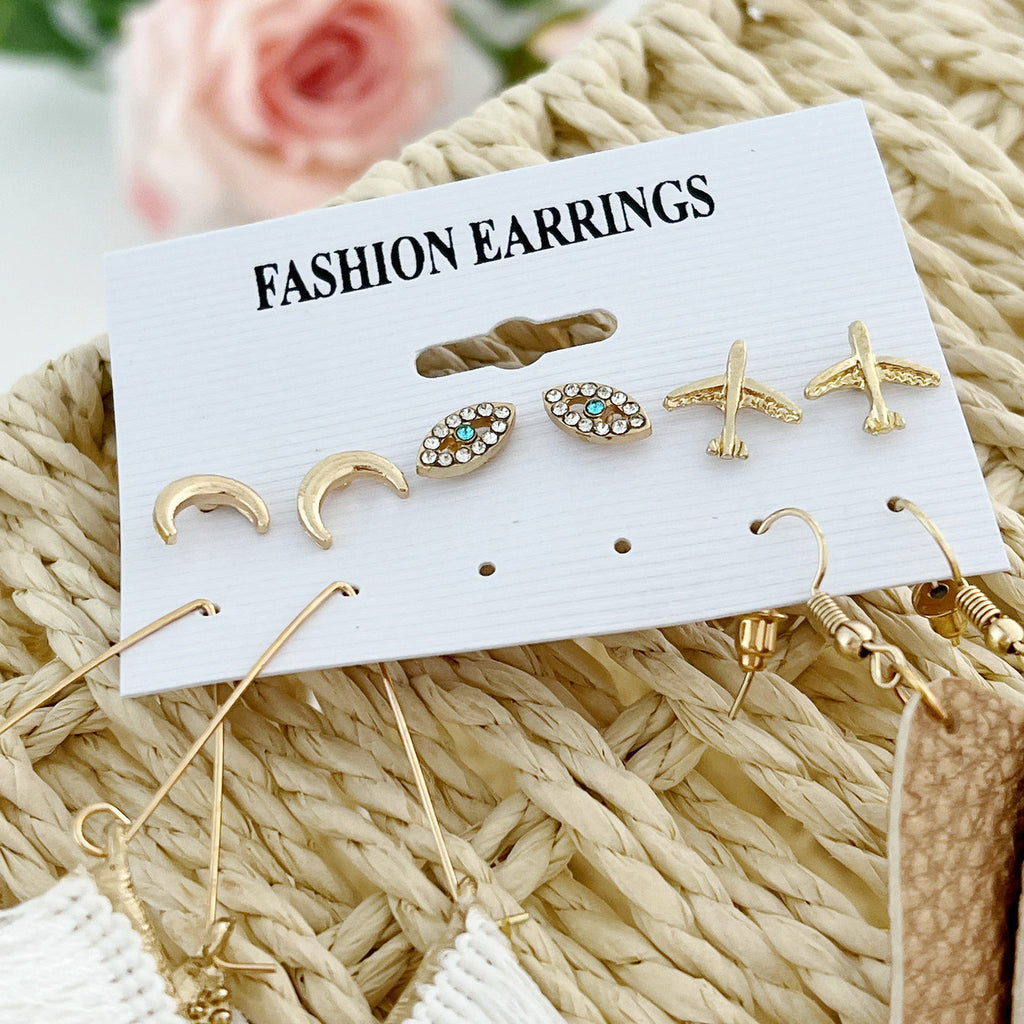 Damen Ohrringe Set mit verschiedenen Designs Shop Nory
