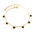 Damen modische Herz-Armband mit goldplattierten Akzenten Shop Nory