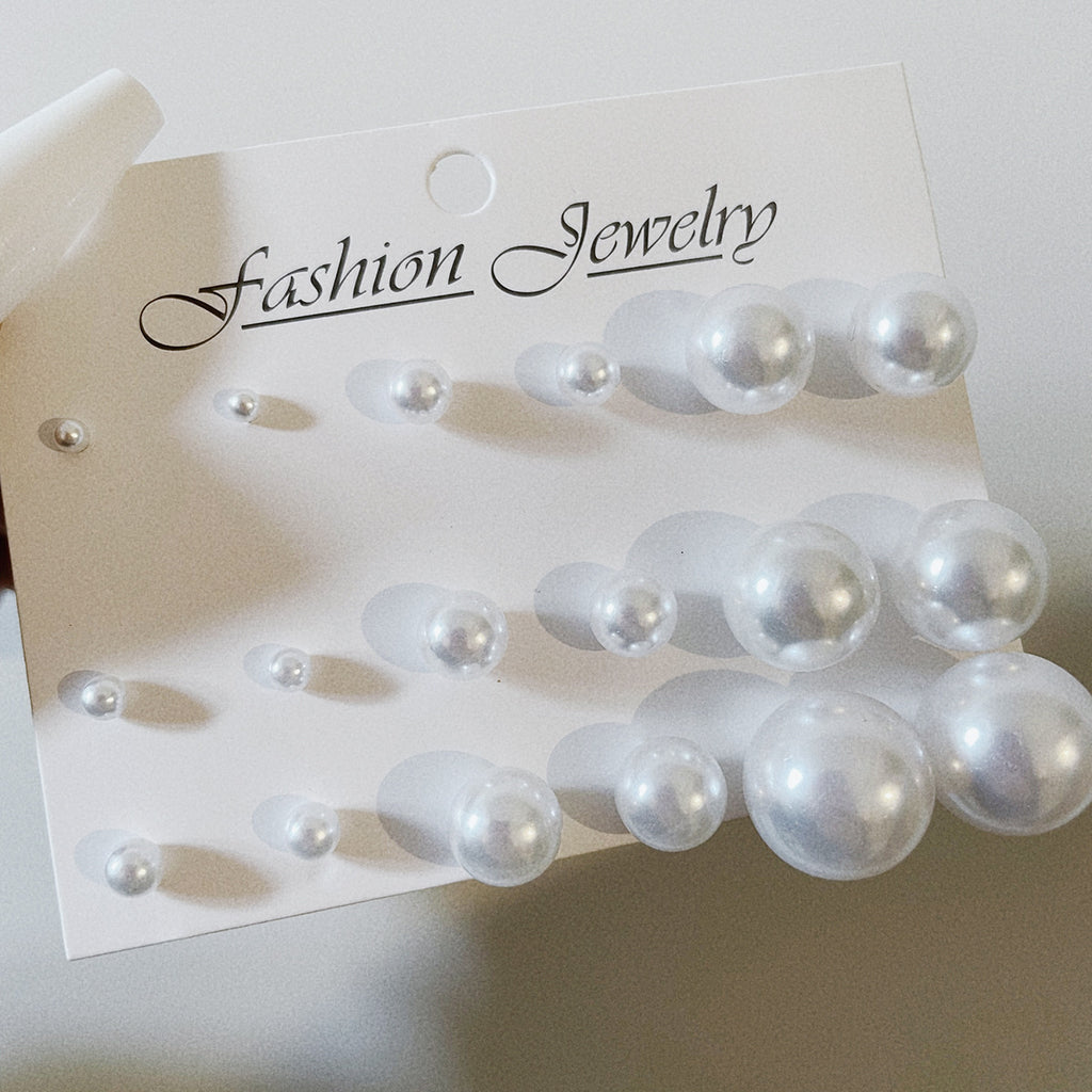 Damen Ohrringe mit verschiedenen Perlen-Designs Shop Nory