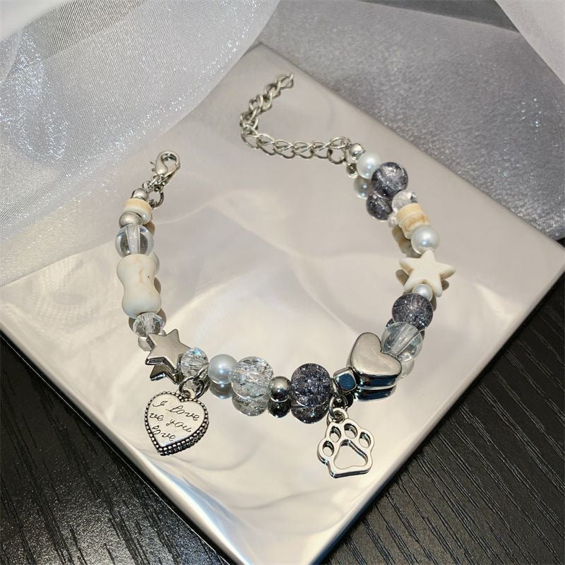 Damen Armband mit einzigartigen Charms und herzlichen Motiven Shop Nory