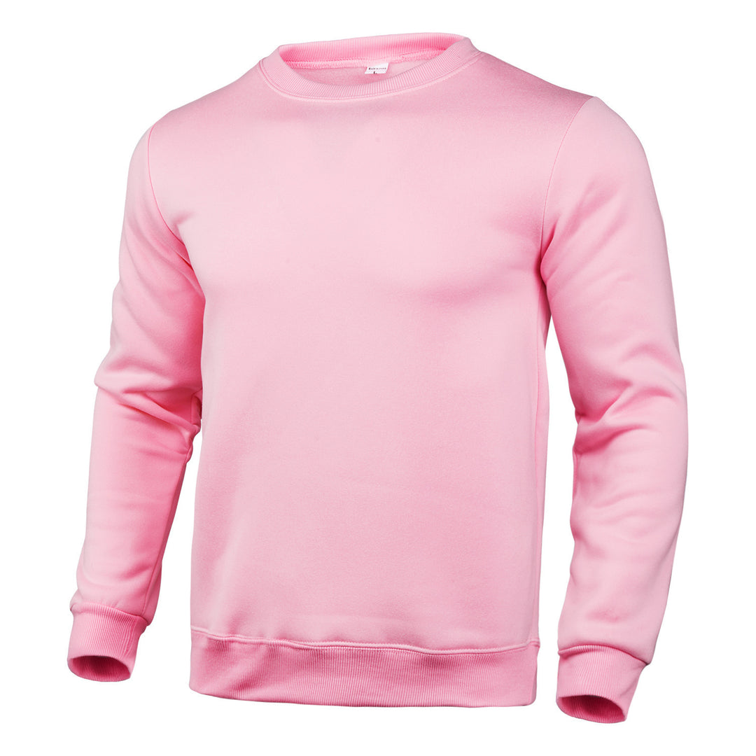 Herren nan klassisches Rundhals-Sweatshirt mit weichem Fleece-Innenfutter, geripptem Saum und verstärkten Nähten Shop Nory