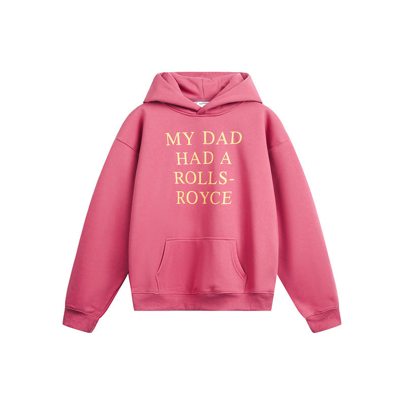 Damen Kapuzenpullover mit Statement-Print und Oversize-Schnitt Shop Nory