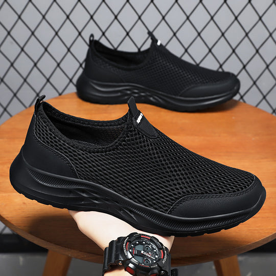 Herren nan leichter Mesh-Slipper-Sneaker mit nahtlosem Sockeneinstieg und reaktiver Wellen-EVA-Sohle Shop Nory