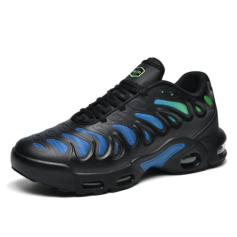 Herren futuristische Dämpfungs-Sneaker mit sichtbarer Luftkammer und strukturiertem Mesh-Overlay Shop Nory