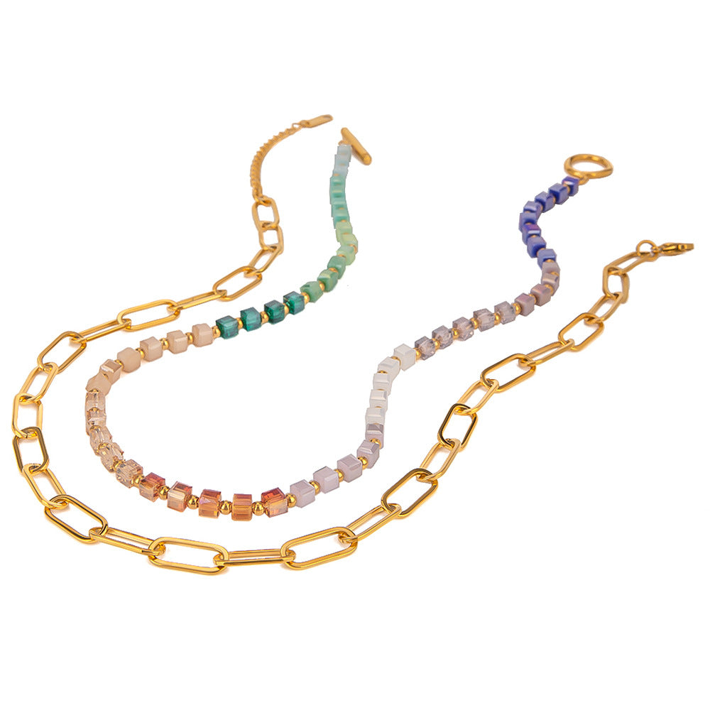 Damen Gliederkette mit luxuriösem Design und verstellbarem Verschluss Shop Nory