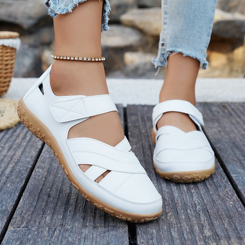 Damen Clogs mit verstellbaren Riemen und rutschfester Sohle