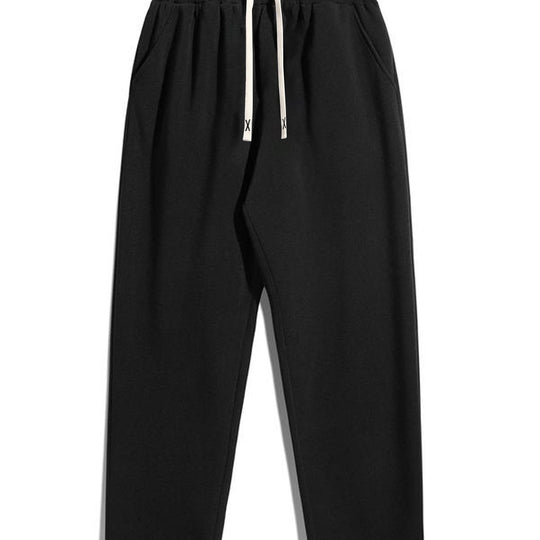 Herren Konisch zulaufende Fleece-Jogginghose mit elastischem Bund, Kordelzug & vorgeformten Knien Shop Nory